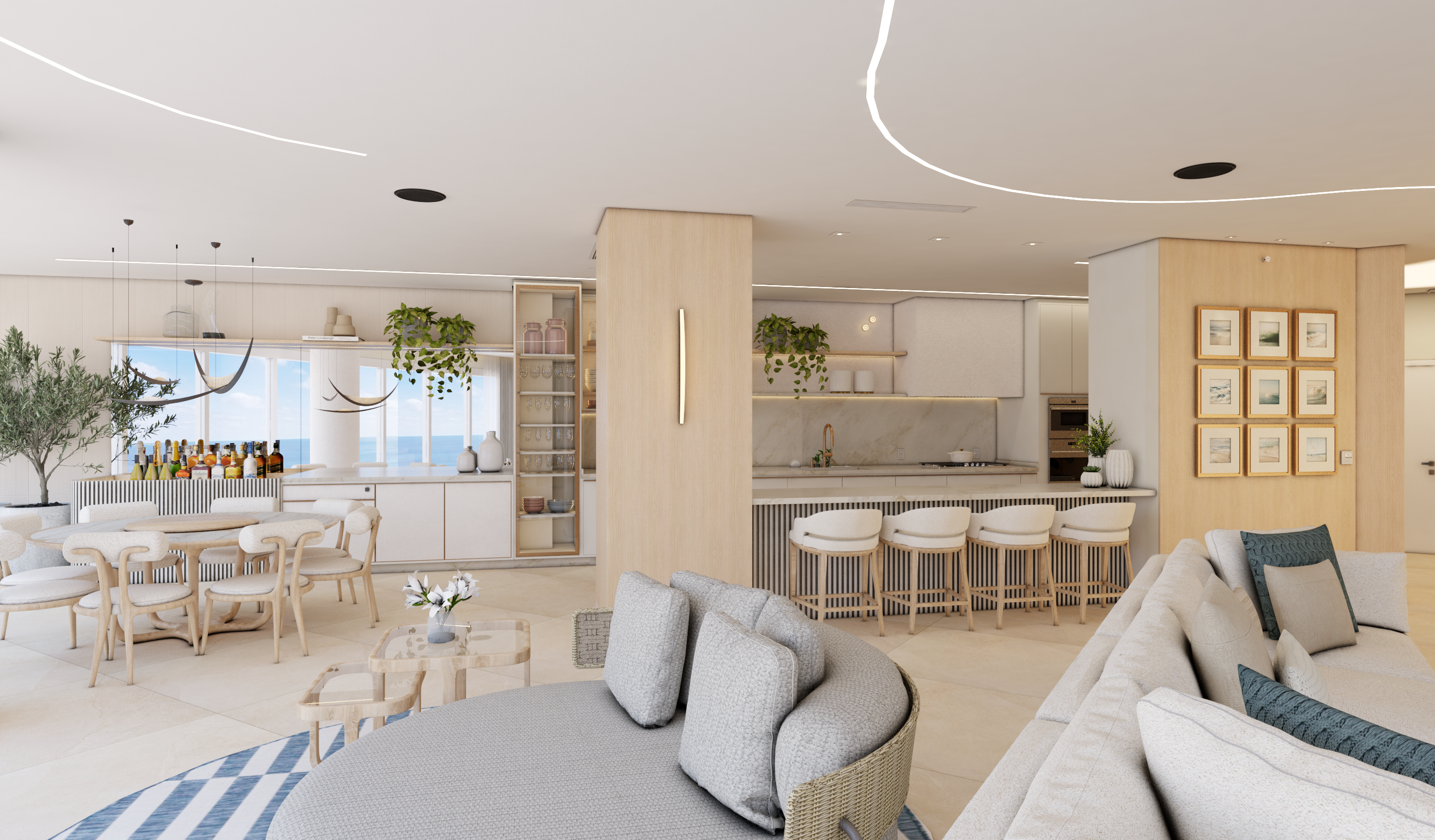 Living space panoramic